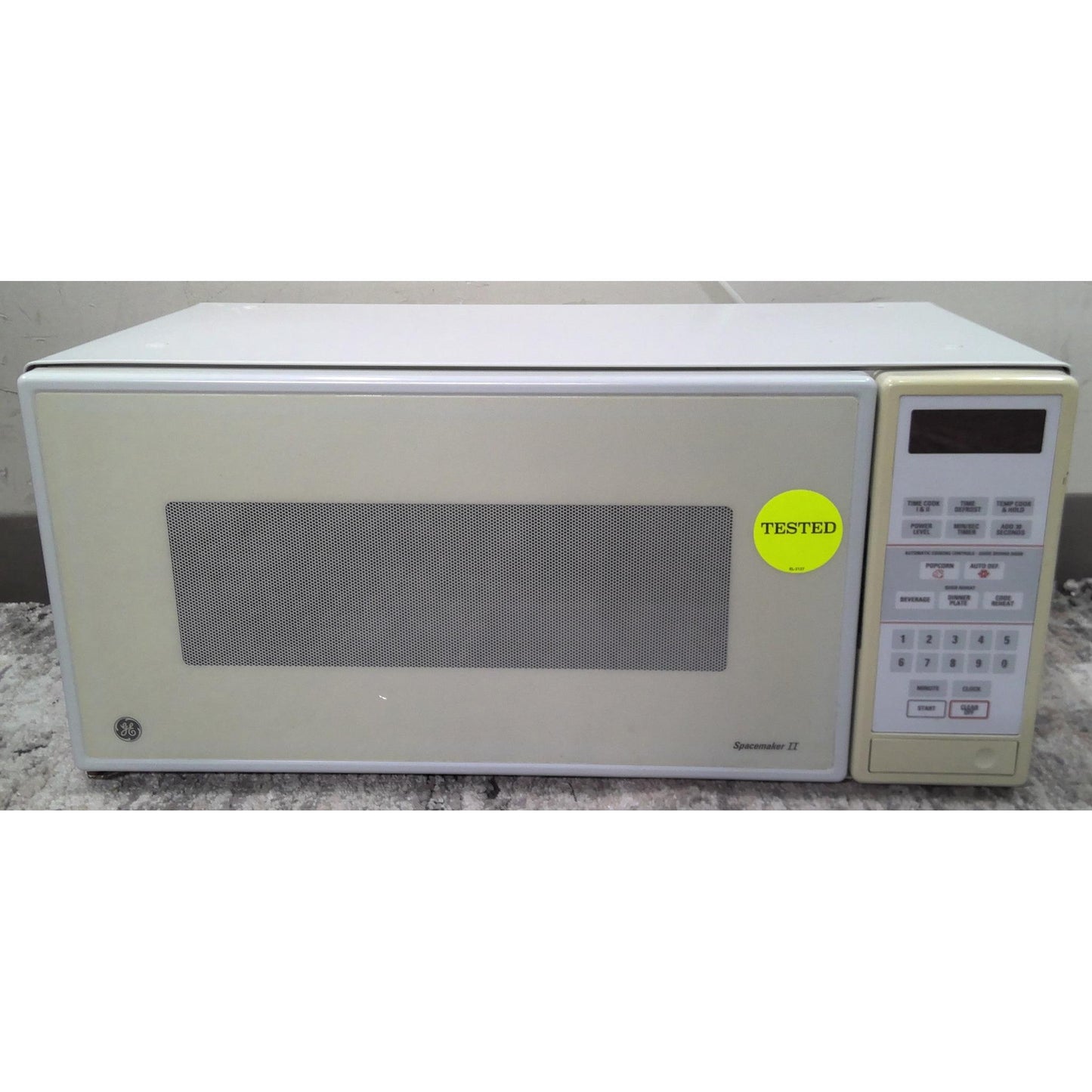 White GE Microwave