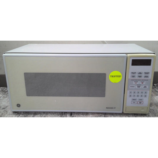 White GE Microwave