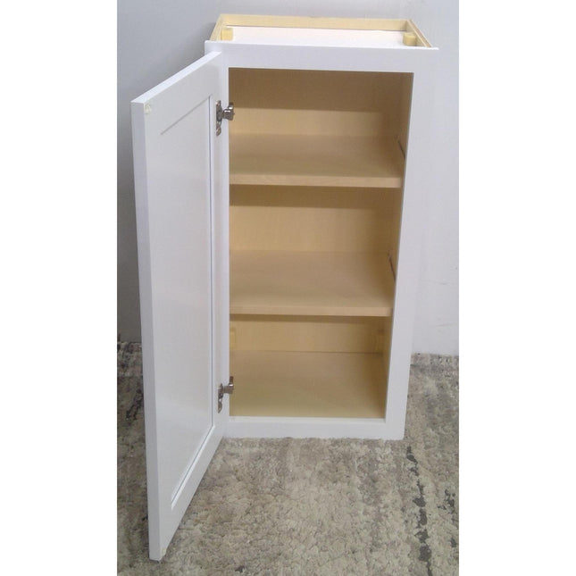 15" White Upper Cabinet
