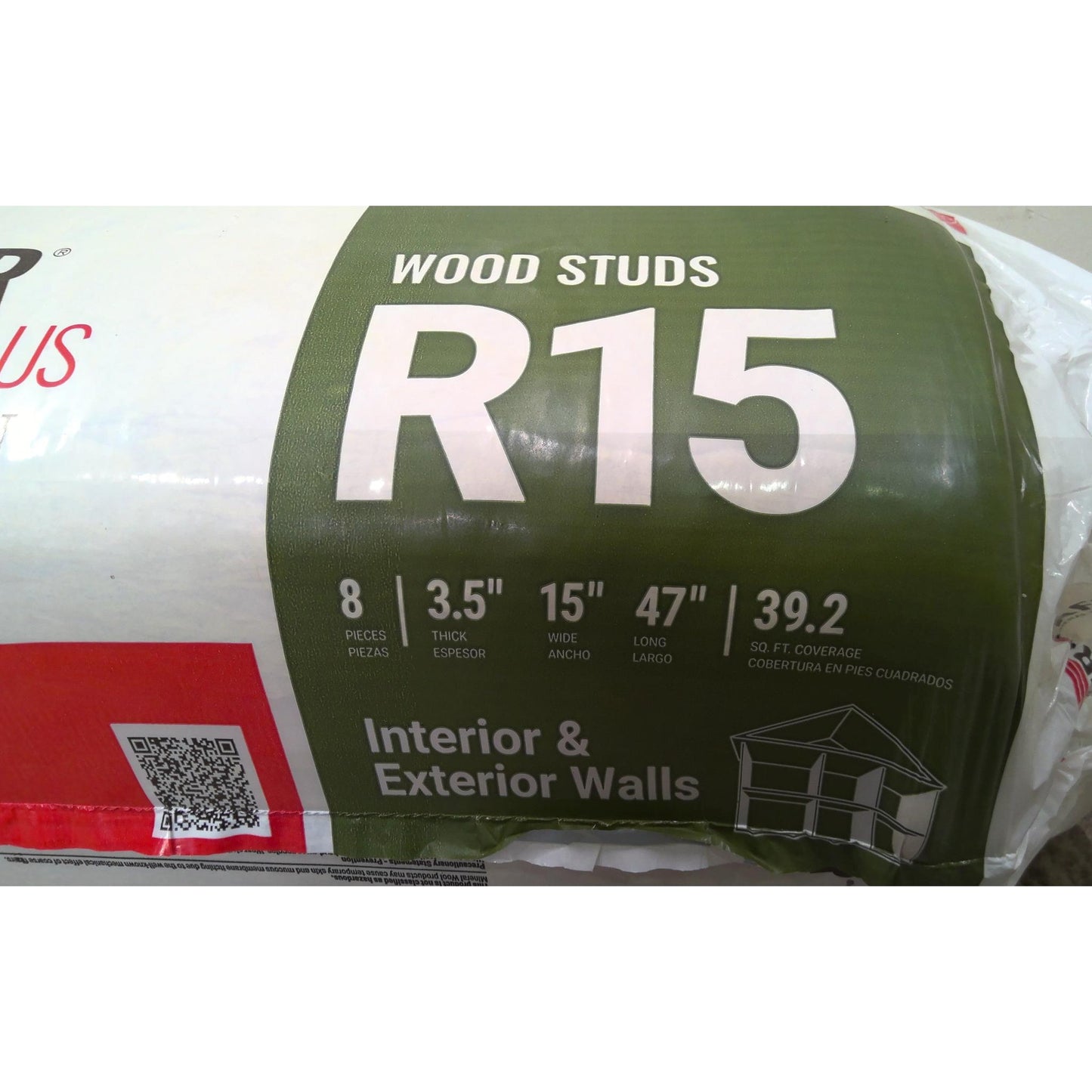 Owens Corning R-15 Thermafiber Fire and Sound Guard Plus Mineral Wool Insulation Batt