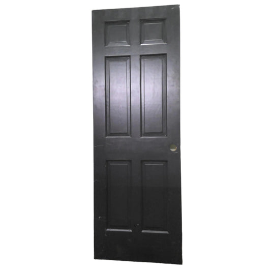 28" x 80" Gray 6-Panel Door Slab