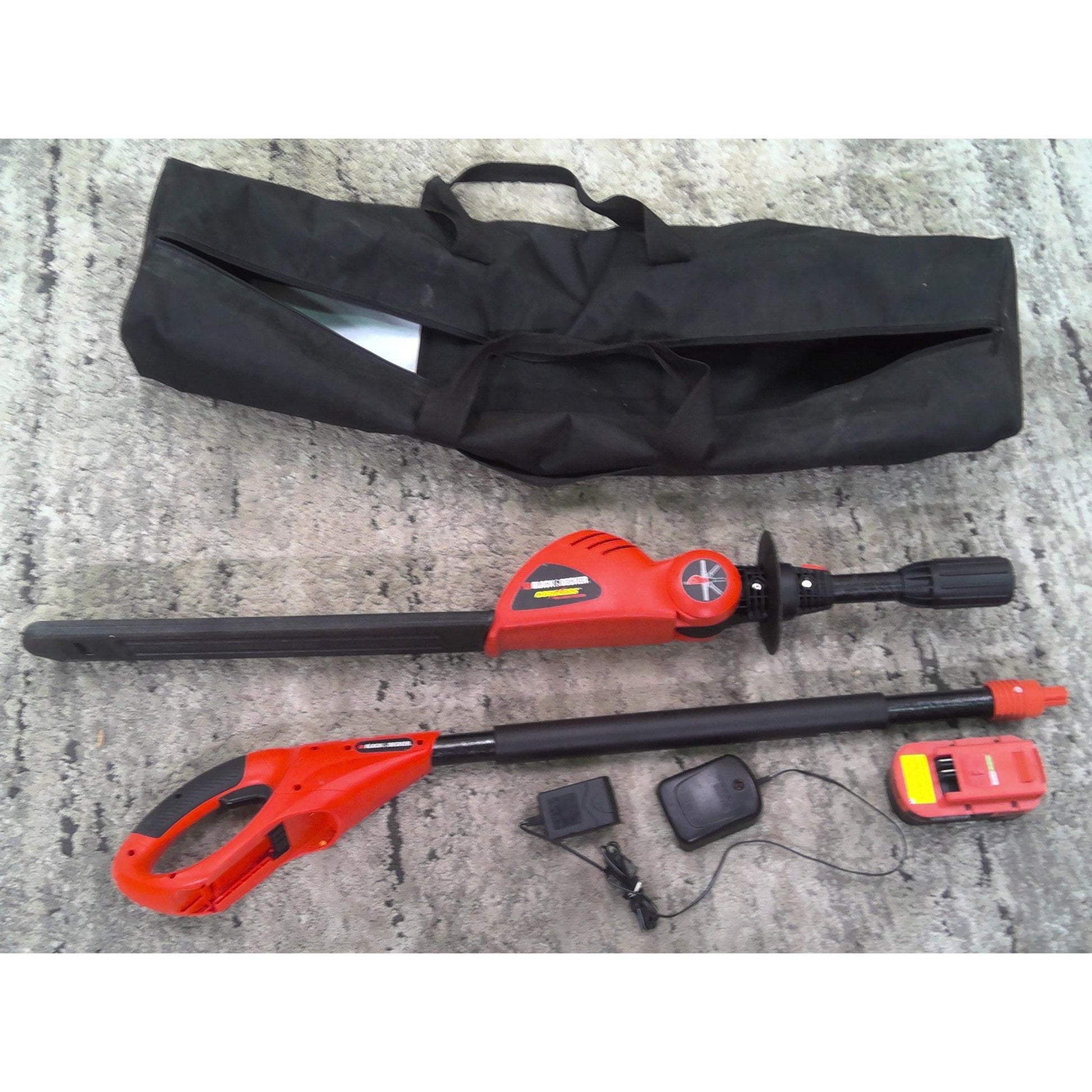 Black and Decker Cordless Pole Hedge Trimmer