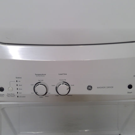 GE Unitized Spacemaker 3.8 cu. ft. Capacity Washer with Stainless Steel Basket and 5.9 cu. ft. Capacity Electric Dryer