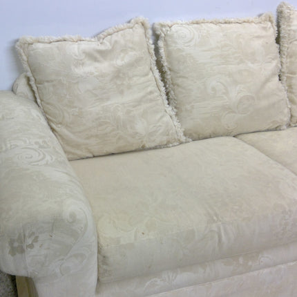 91" Cream Sofa