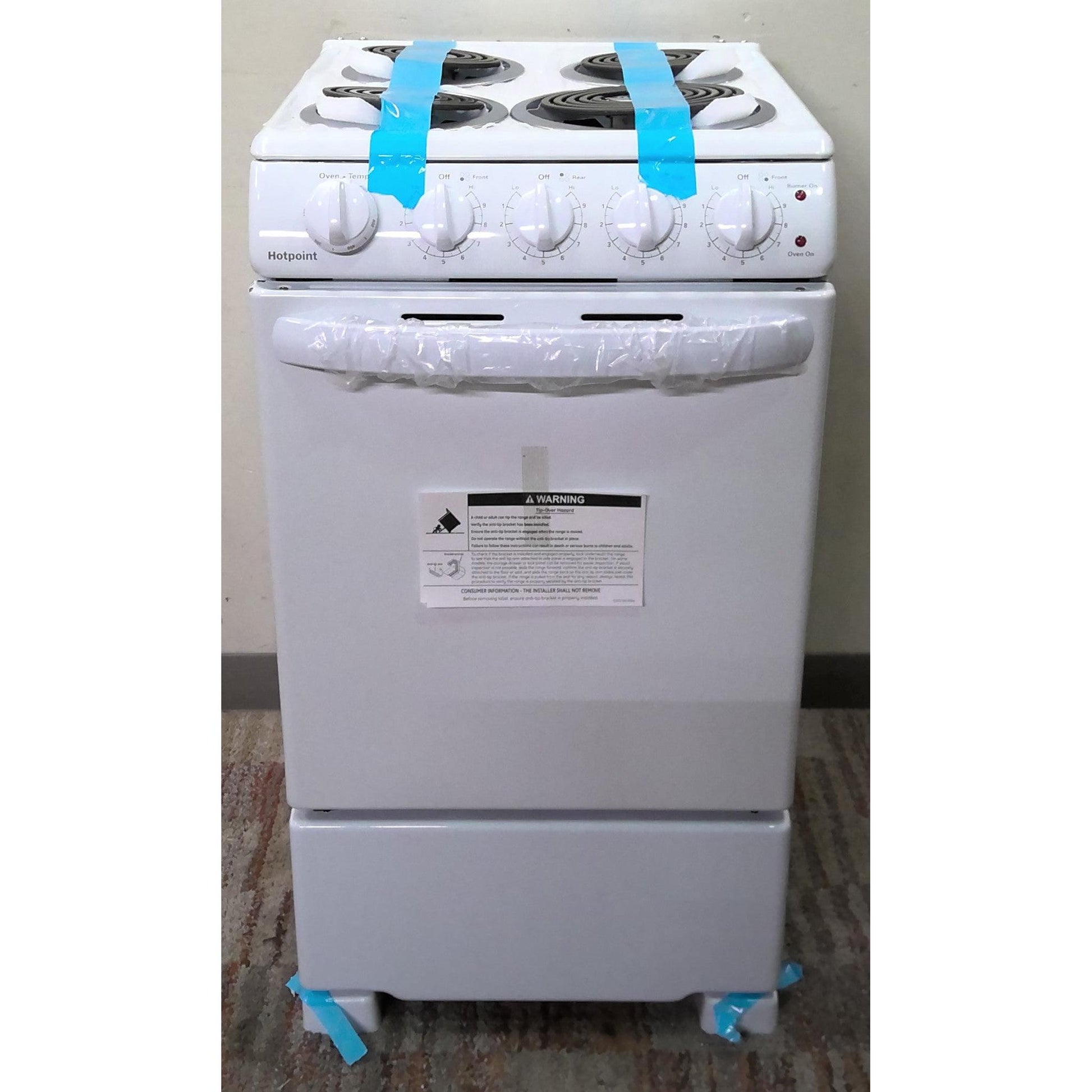 Hotpoint 20" 4 Burners 2.3-Cu Ft Freestanding Electric Range