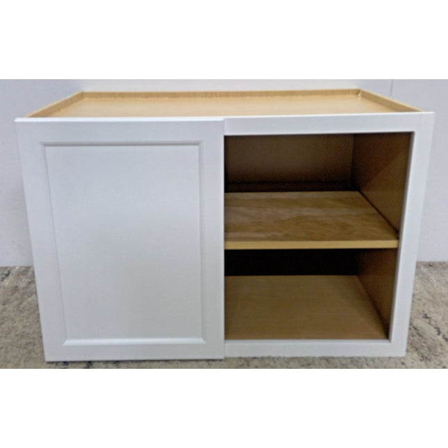 36" x 24" White Upper Cabinet (MIssing Door)