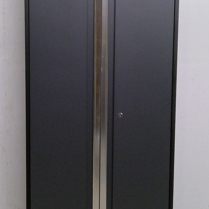 30" Black and Gray Steel Storage Locker