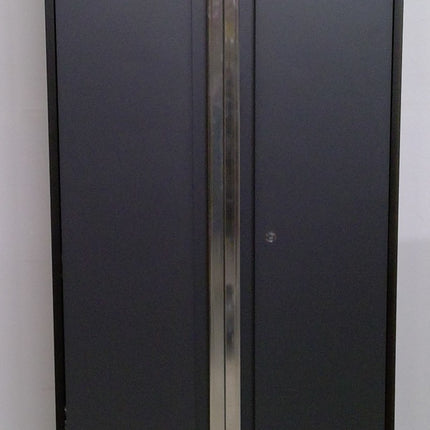 30" Black and Gray Steel Storage Locker