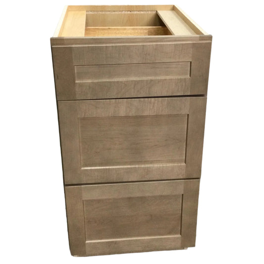 18” 3-Drawer Base Cabinet