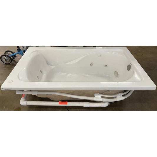 White Bathtub w/ Jets