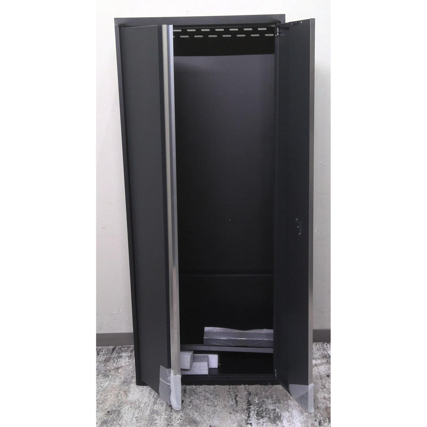 30" x 72" Black and Gray Multi-Use Steel Storage Locker