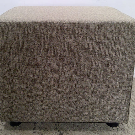 20" Square Tan Ottoman