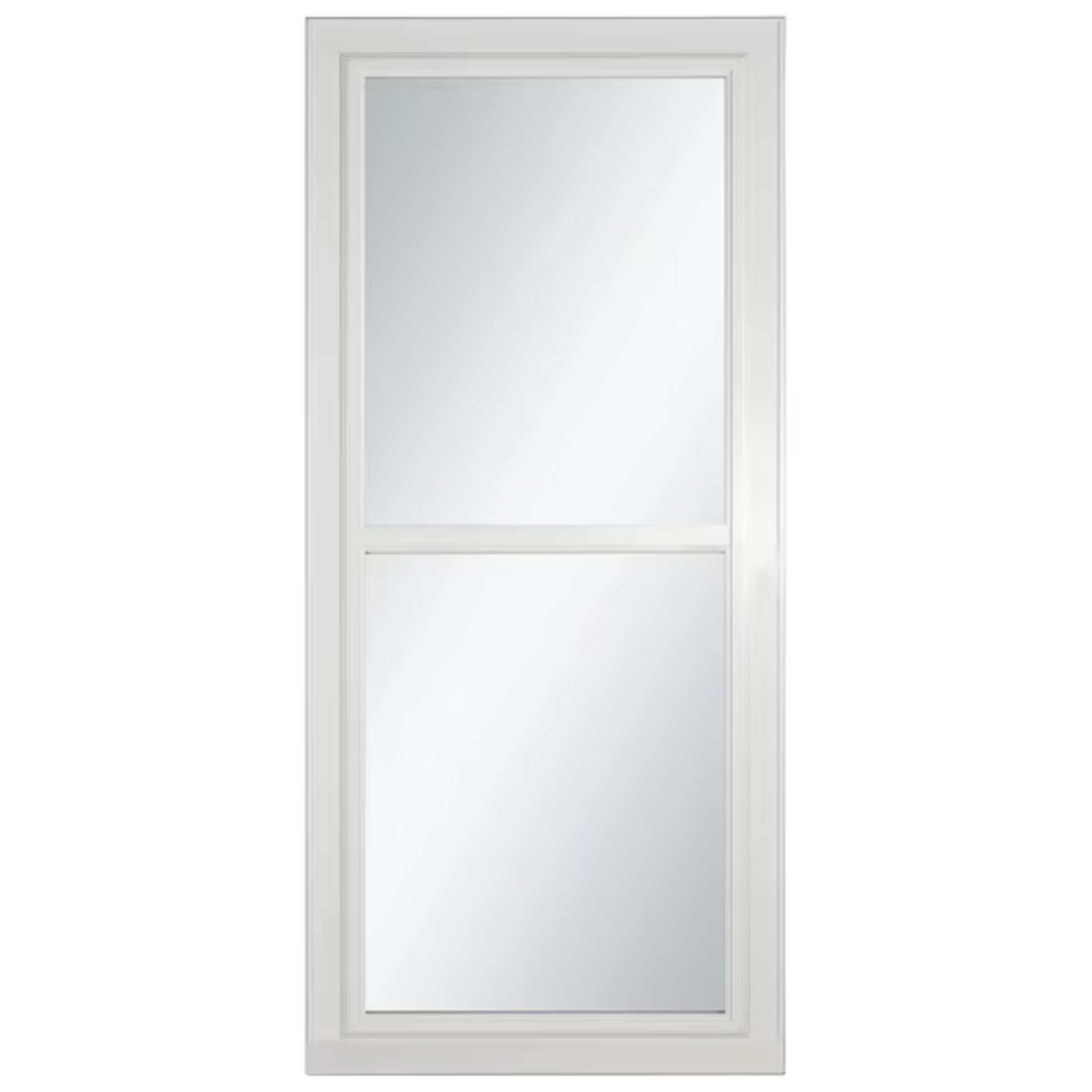 Split Fullview 36-in x 80-in White