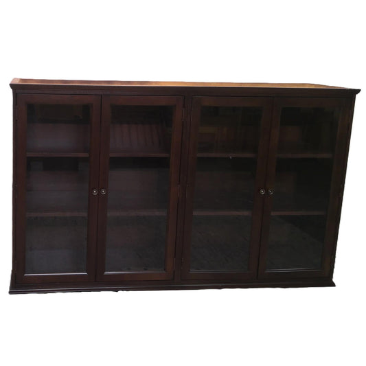 71" x 43" Glass Door Cabinet