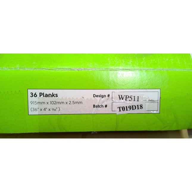 108 Square Feet of Vinyl Flooring (3 Boxes)