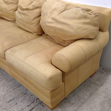 85" Leather Sofa