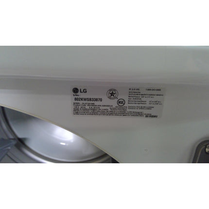 LG Gas Dryer
