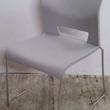 Light Gray Stacking Chair