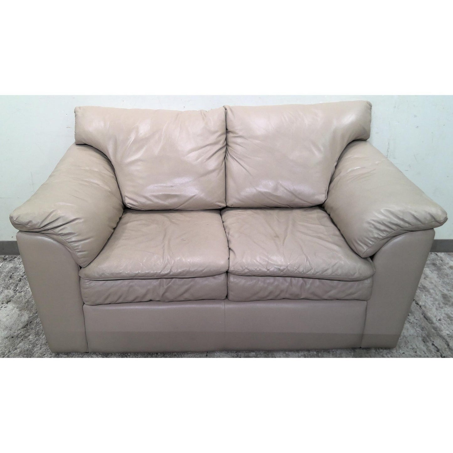 60" Gray Loveseat