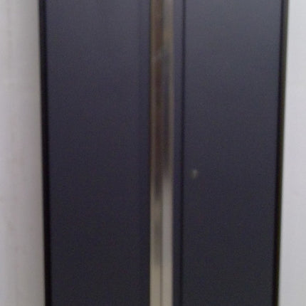 30" Black and Gray Steel Storage Locker