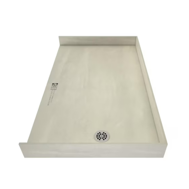 Tile Redi 32-in W x 60-in L Right Drain Made for tile Rectangle Shower Pan Base