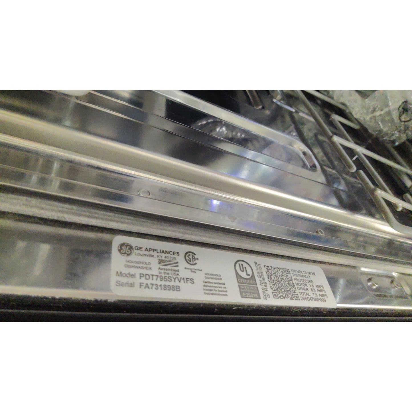 ReStore Select x GE Profile Smart Diswasher with Microban Antimicrobial Technology - FA731898B - FL