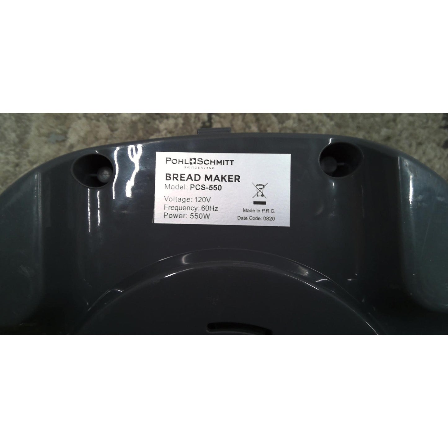 Pohl Schmitt Bread Maker