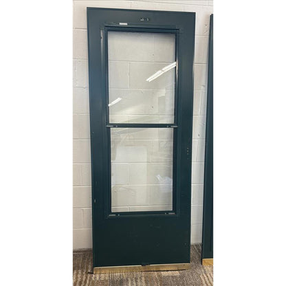 Green Storm Door