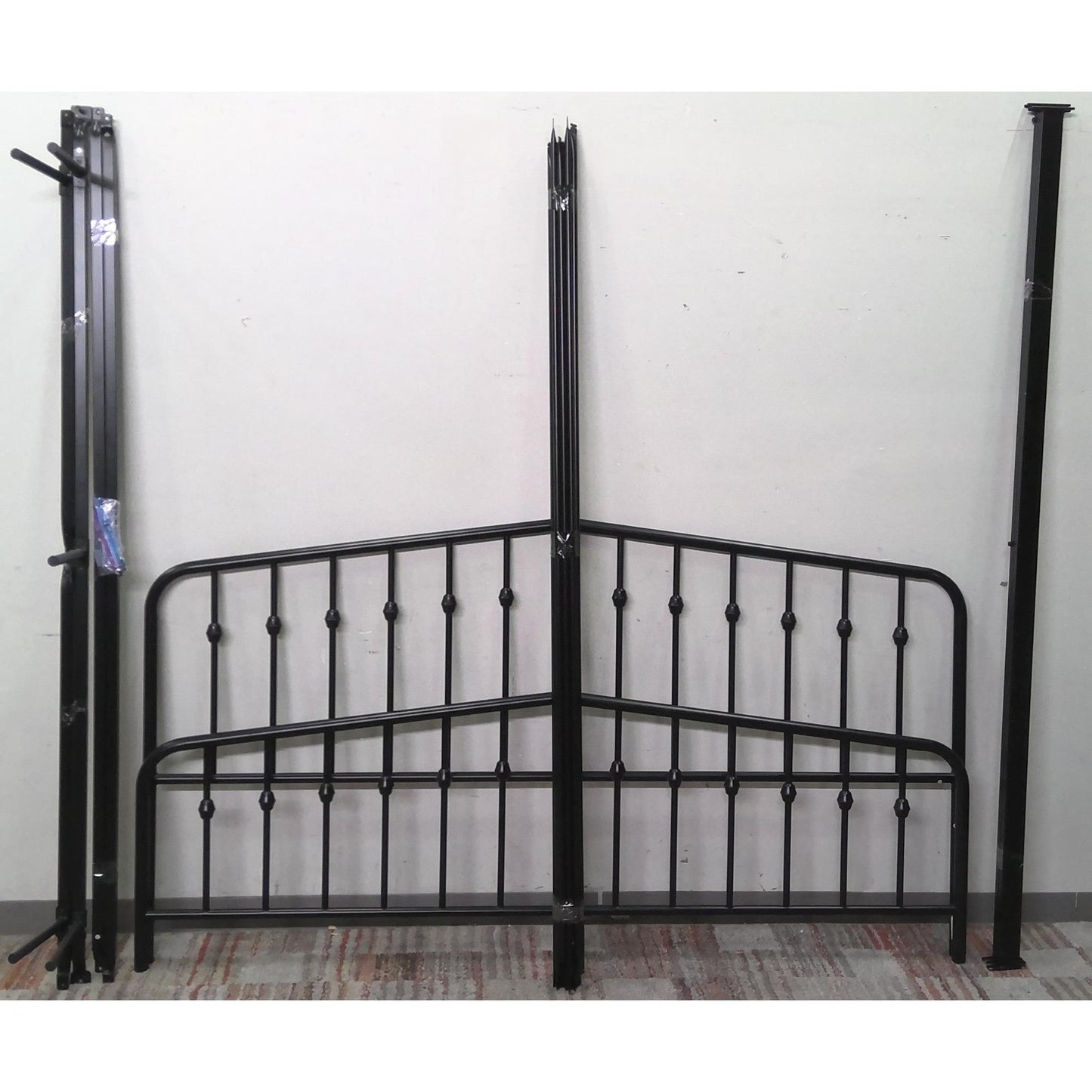 Black Metal King Bed Frame