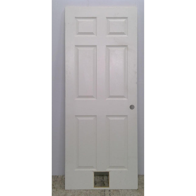 32" x 80" Hollow Core Door with Small Pet Opening