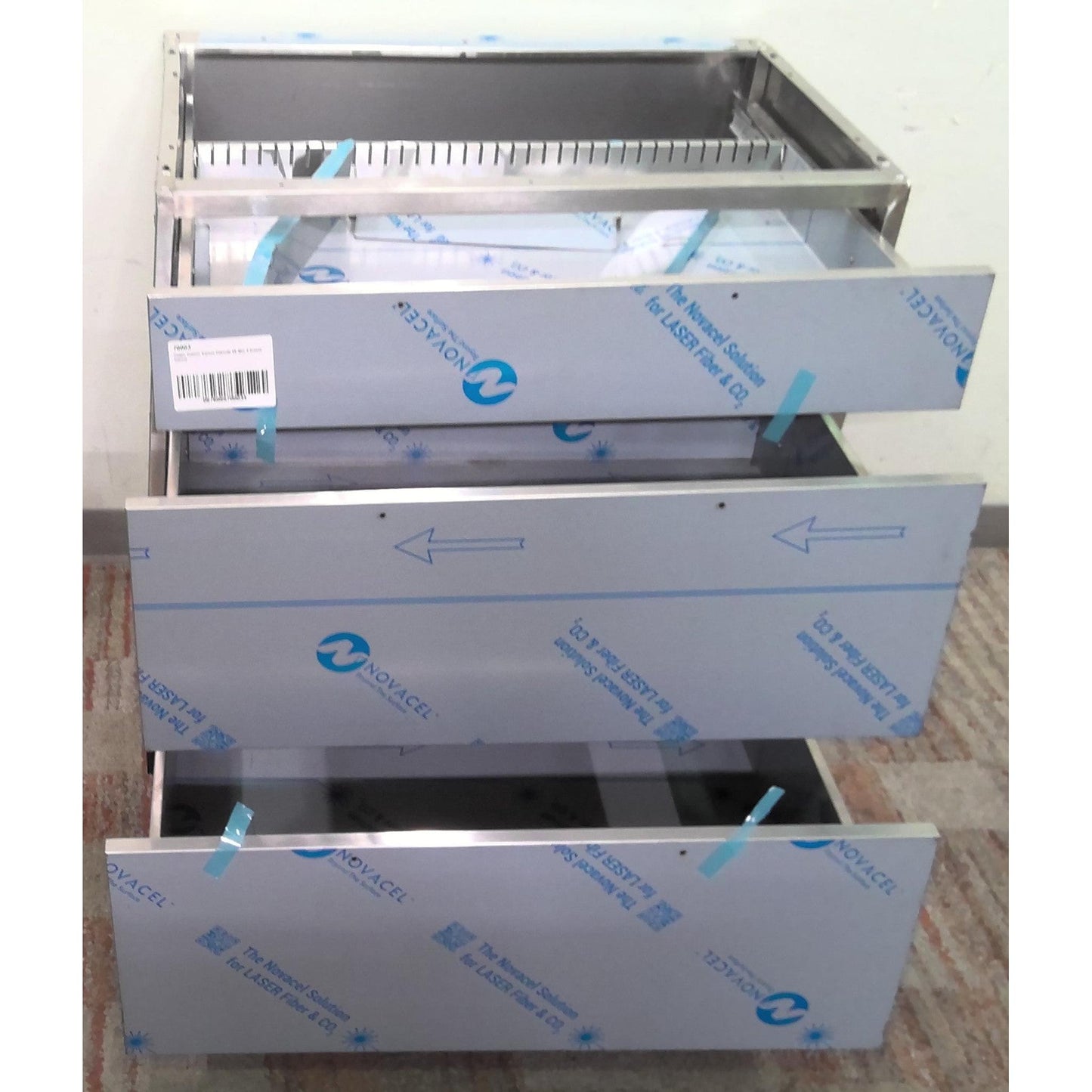 32" Stainless Steel 3-Drawer Outdoor Kitchen Cabinet