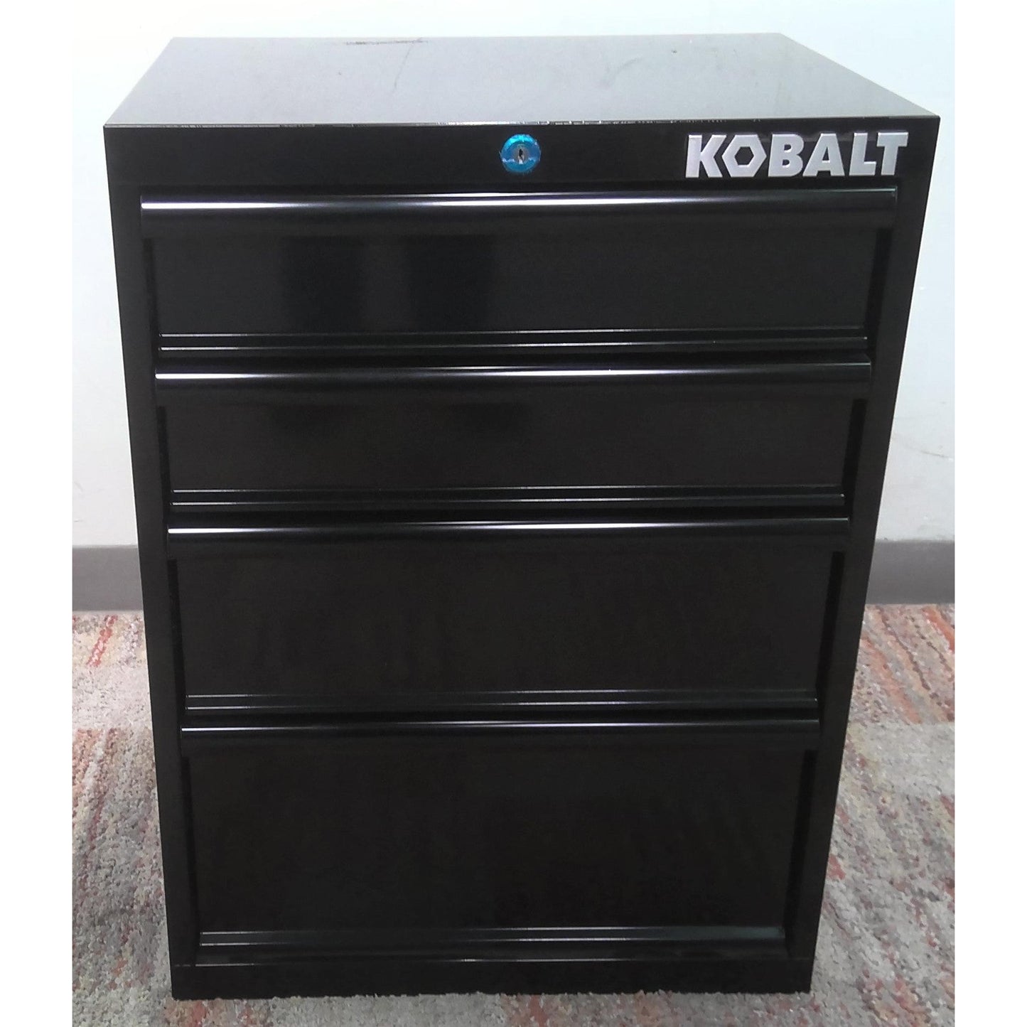 Black Kobalt 4-Drawer Tool Cabinet
