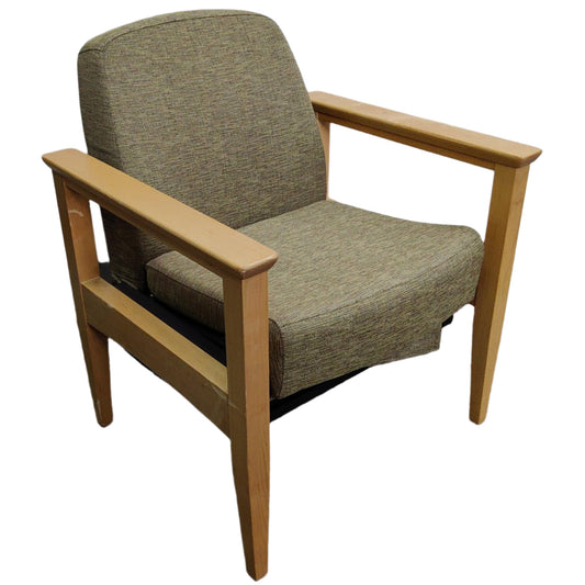 Mid-Century Rocking Armchair, front left