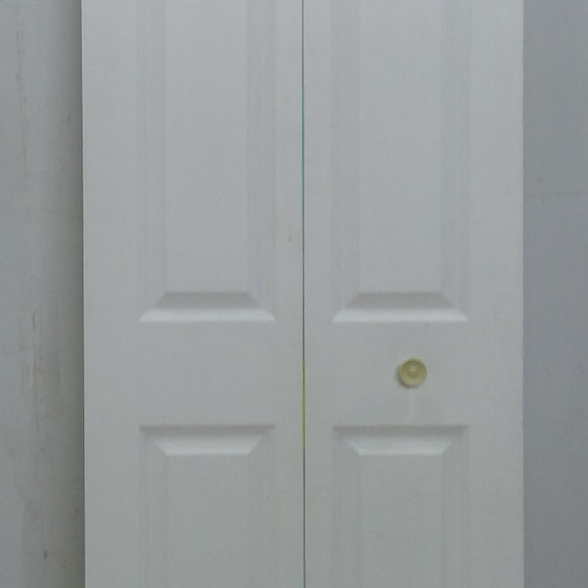 28.5" x 79" White Bifold Closet Door