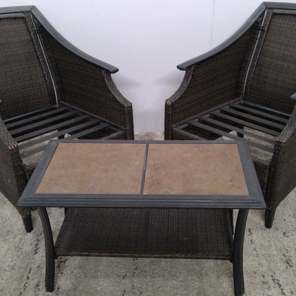 3 Piece Outdoor Furniture Set