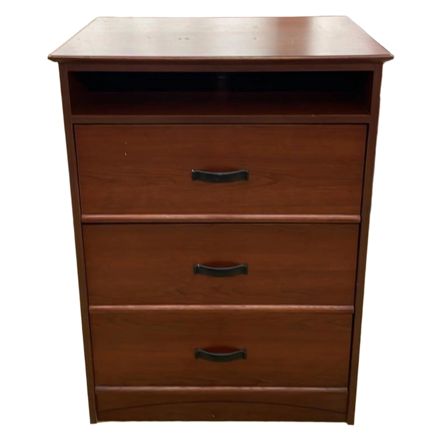 3-Drawer Cherry Nightstand