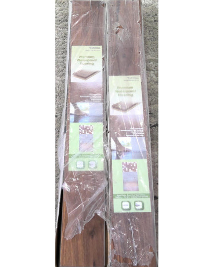 67 Square Feet of Waterproof Vinyl Plank Flooring (2 Boxes)