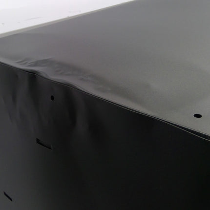 30" Black and Gray Steel Storage Locker