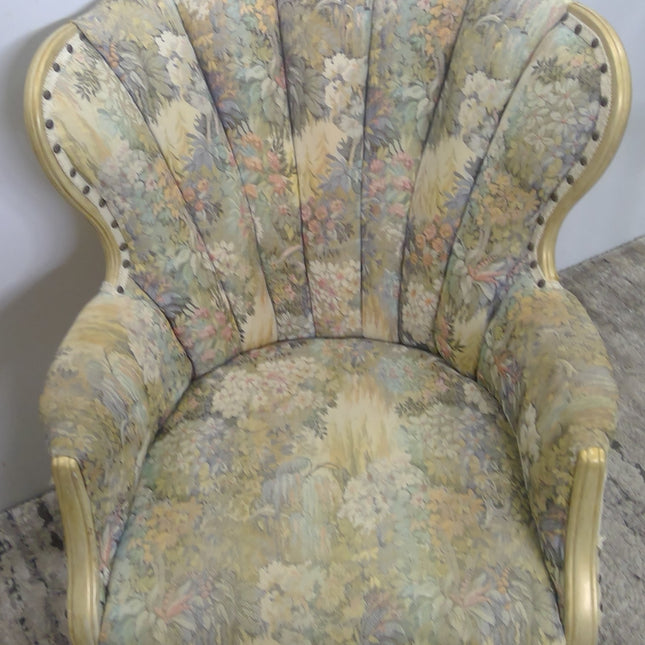 Floral Armchair