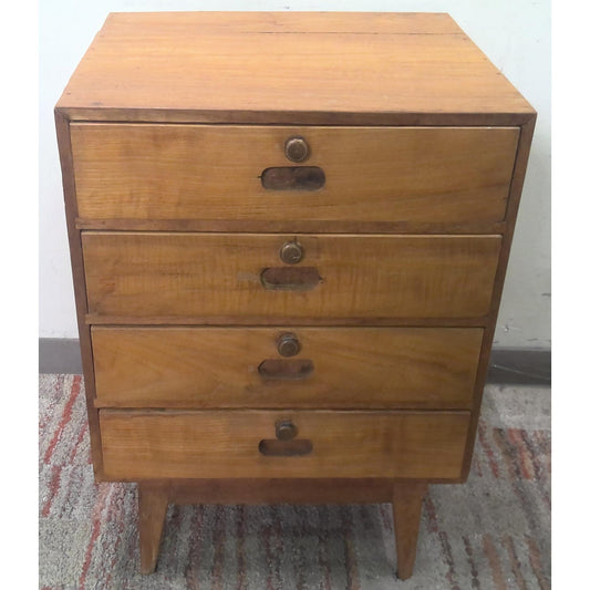 Rustic Wood Nightstand
