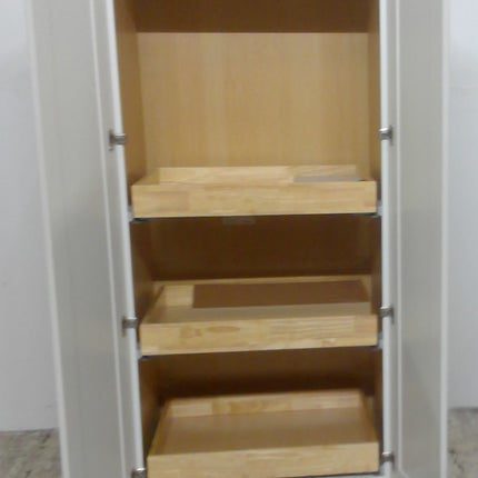 30" x 61.5" White Pantry Cabinet