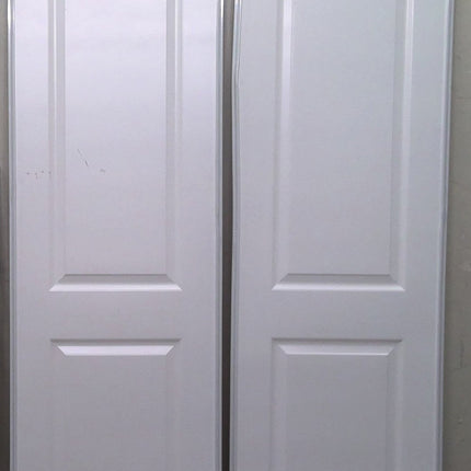 48-in x 80-in White 2-panel Prefinished MDF Savona Sliding Closet Door