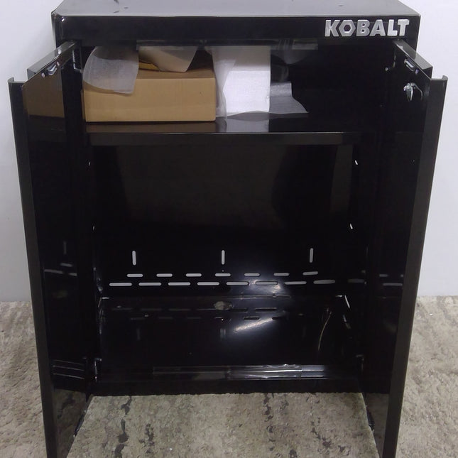24" Black Steel Base Cabinet (Added 08/14/2026)