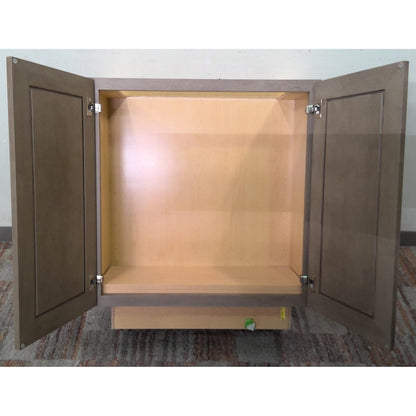 33" Gray Base Cabinet