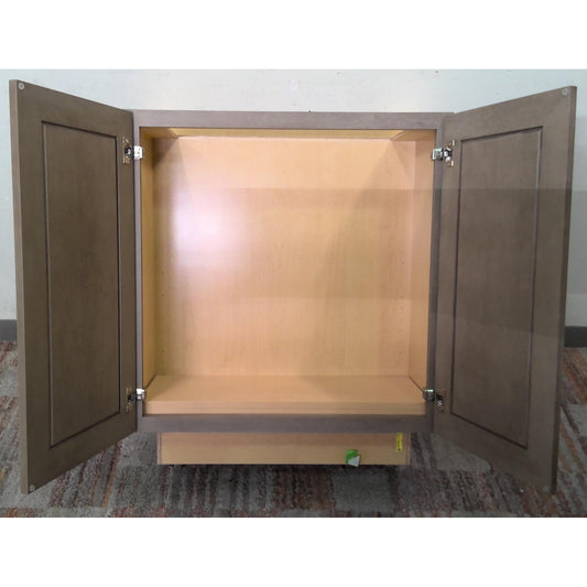 33" Gray Base Cabinet