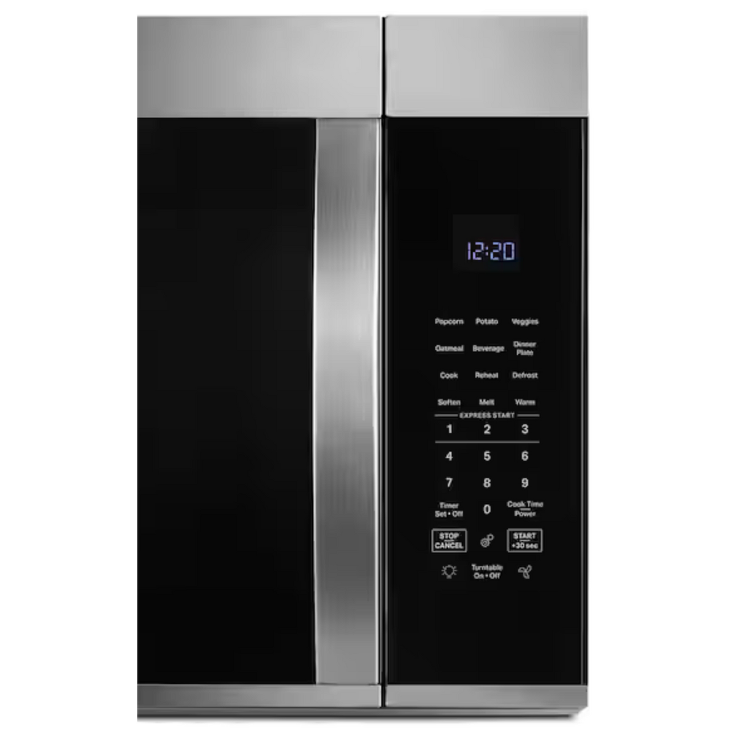 Whirlpool 30 in. 1.9 cu. ft. Over-the-Range Microwave in Stainless Steel with Sensor Cooking