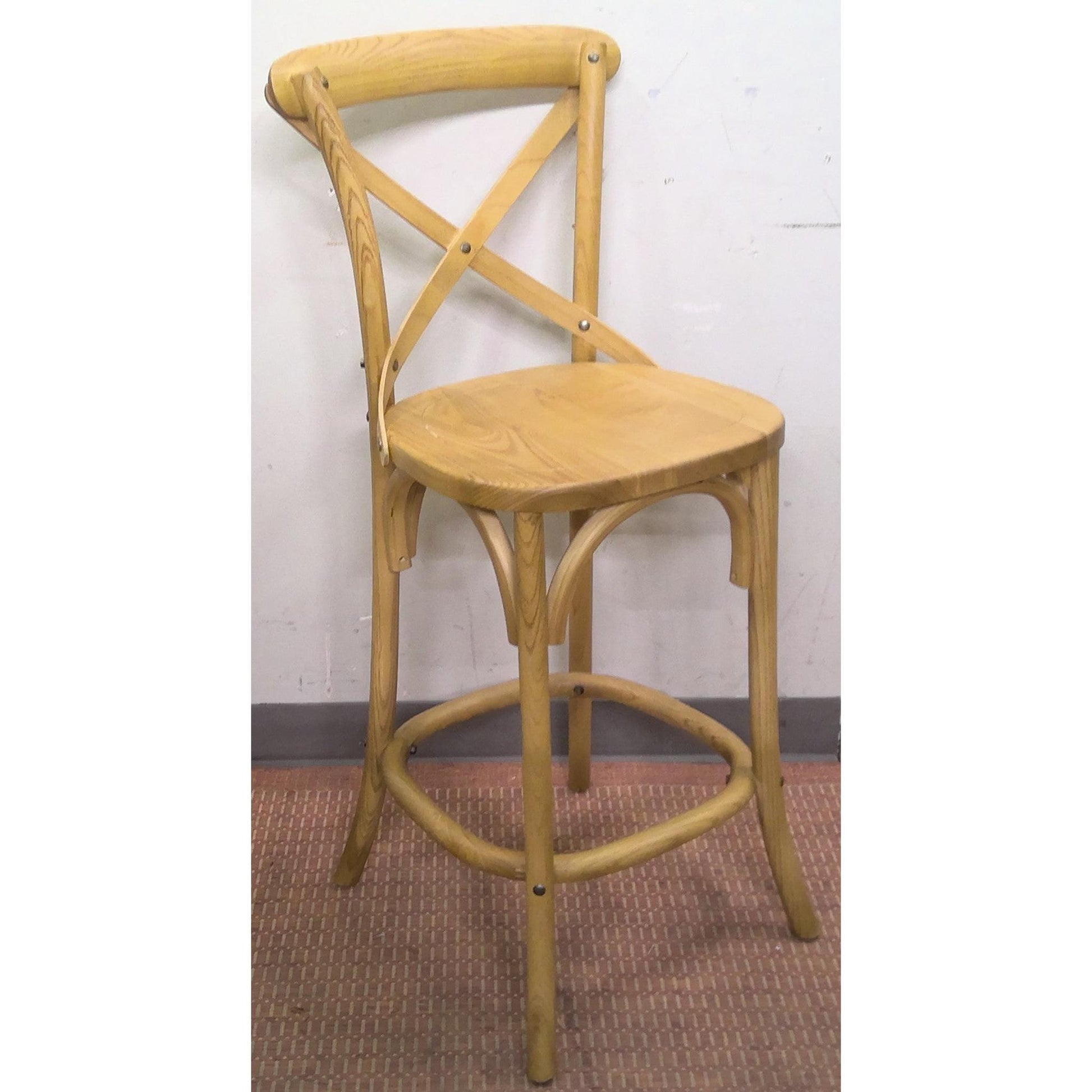Wood Barstool