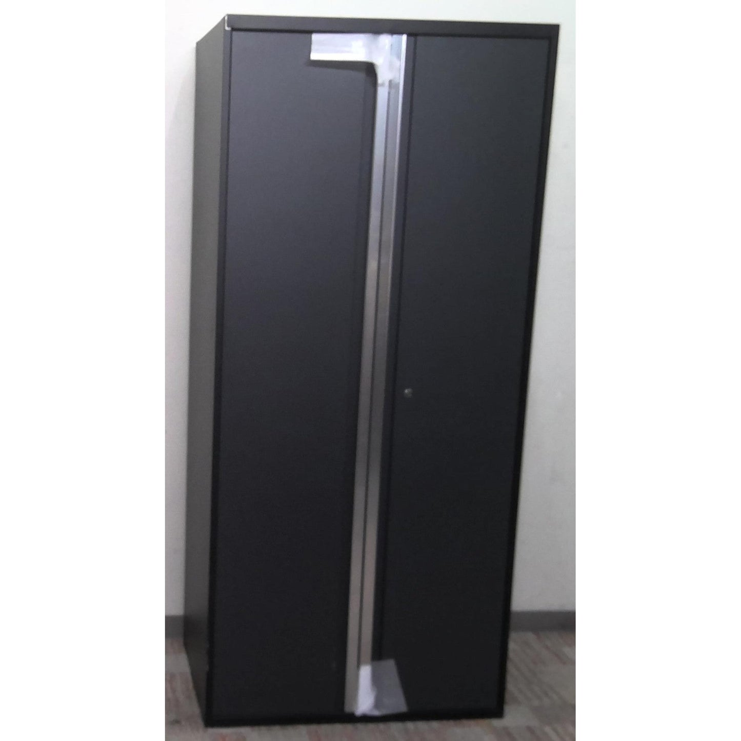 36" x 80" Black and Gray Multi-Use Steel Storage Locker