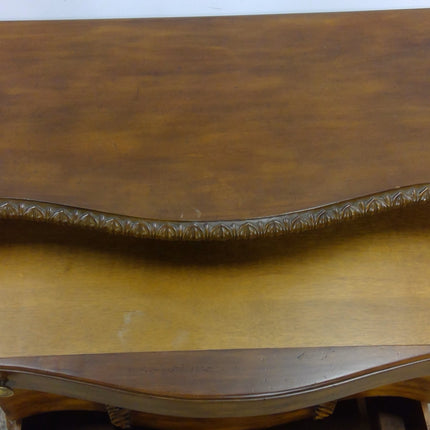 45" 4-Drawer Ornate Wood Dresser