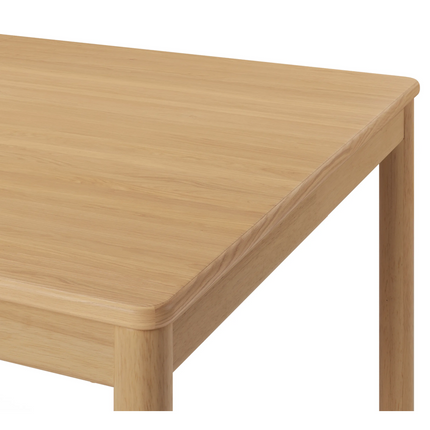 78" - 97.5" Extendable Dining Table - White Oak